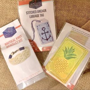 DIY crafting bundle | luggage tags and bracelet kit